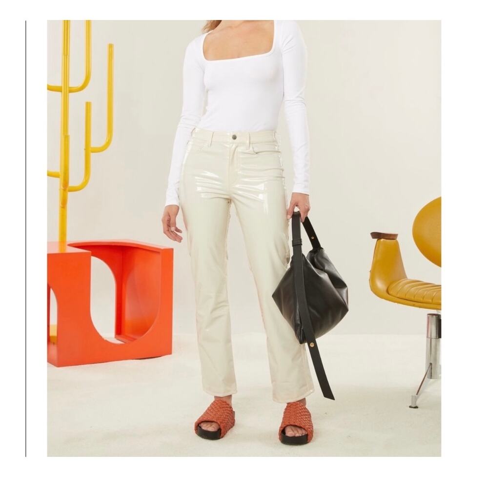 Simon Miller Vegan Leather Patent Pants